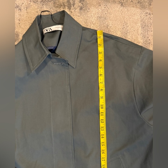 Zara Green  Button-Up Jacket - Picture 7 of 10